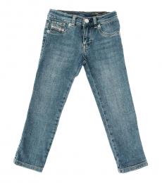 Diesel Girls Blue Skinny Fit Jeans