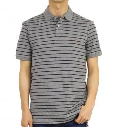 Ralph Lauren Grey Soft Touch Striped Polo