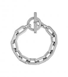 Michael Kors Silver Dazzling Cityscape Chains Bracelet