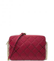 Michael Kors Cherry Jet Set Travel Small Crossbody