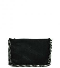 Stella McCartney Black Falabella Small Shoulder Bag