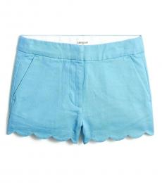 J.Crew Little Girls Cornflower Scalloped Hem Short