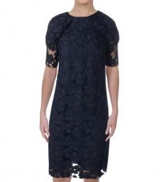 Juicy Couture Regal Floral Lace Cocktail Dress