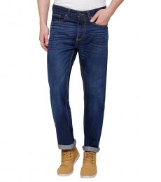 True Religion Dark Blue Slim Straight Jeanss