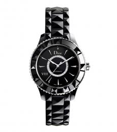 Christian Dior Black Diamond Automatic Watch