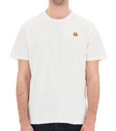 Kenzo White Tiger Patch T-Shirt