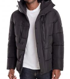 Black Choisy Hooded Jacket
