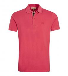 Burberry Raspberry Sorbet Classic Fit Polo