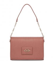 Love Moschino Pink Jewel Small Shoulder Bag
