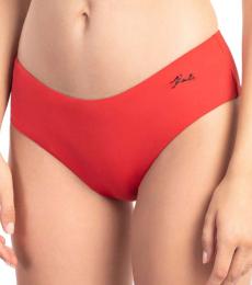 Karl Lagerfeld Red Logo Bikini Bottom