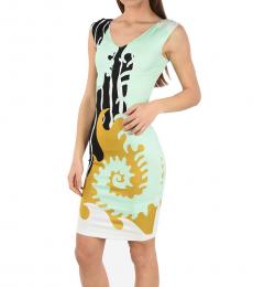 Just Cavalli Multicolor Printed Bodycon Dress
