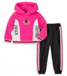 Juicy Couture 2 Piece Hoodie/Pants Set (Baby Girls)