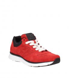 Hogan Red Classic Sneakers