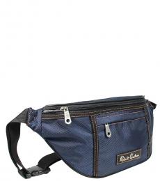 Robert Graham Navy Hackman Convertible Waist Bag