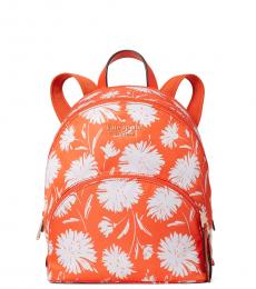 Orange Karissa Small Backpack