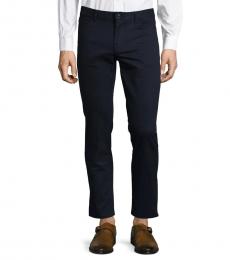 Michael Kors Midnight Multi Parker Slim-Fit-Twill Pants