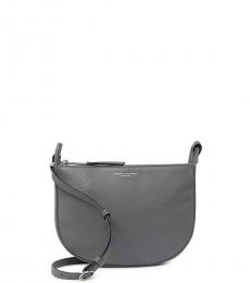 Marc Jacobs Grey Supple Leather Small Crossbody