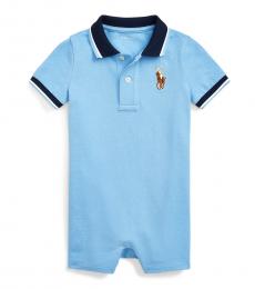 Ralph Lauren Baby Boys Blue Lagoon Polo Shortall