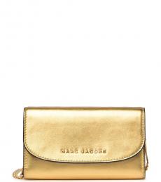 marc jacobs gold crossbody