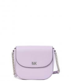 Michael Kors Light Quartz Half Dome Small Crossbody