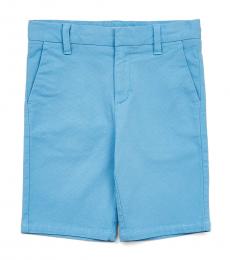Calvin Klein Boys Alaskan Blue Ripstop Shorts