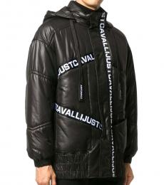 Just Cavalli Black Padded Jacket