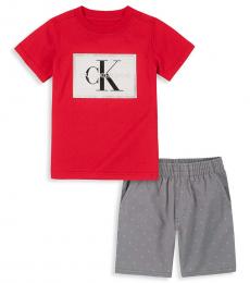 2 Piece T-Shirt/Shorts Set (Little Boys)