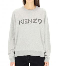 Kenzo Light Grey Roundneck Sweatshirt