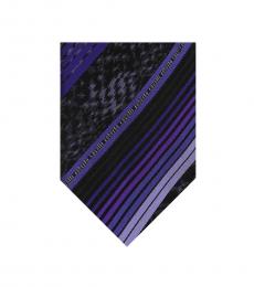 Purple Regimental Stripe Tie