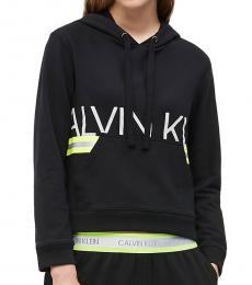 black ck hoodie women's