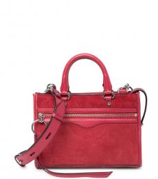 Rebecca Minkoff Scarlet Bedford Suede Small Satchel