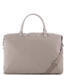 Lancaster Paris Light Grey Vernis Large Satchel