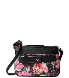 Juicy Couture Black Peekaboo Mini Crossbody Bag