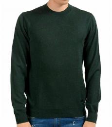 Armani Collezioni Green Crewneck Sweater