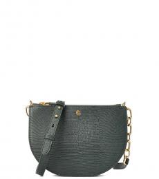 Ralph Lauren Racing Green Logo Small Crossbody