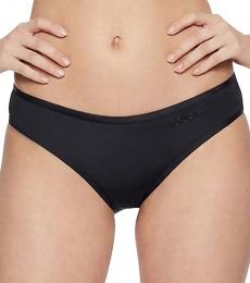Karl Lagerfeld Black Logo Bikini Bottom