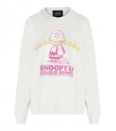 Marc Jacobs White Peanuts Sweatshirt
