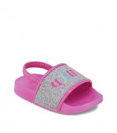 Juicy Couture Baby Girls Pink Moreno Valley Slippers