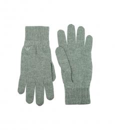 Light Grey Wool Gloves