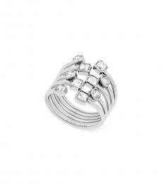Silver Open Scatter Ring