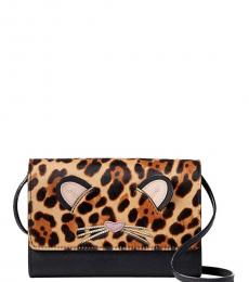 Kate Spade Leopard Print Run Wild Small Crossbody