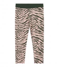 Stella McCartney Little Girls Pink & Green Leggings