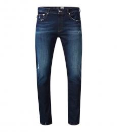 Love Moschino Dark Blue Figure Hugging Cut Jeans