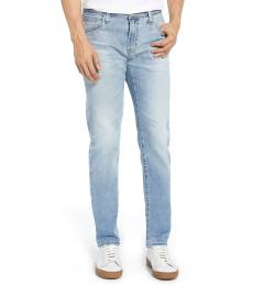 AG Adriano Goldschmied Light Blue Tellis Slim Fit Jeans