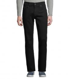 True Religion Black Ricky Relaxed-Fit Straight Jeans