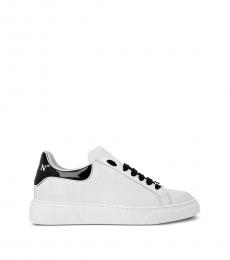 Philipp Plein White Runner Lace-Up Sneakers
