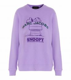 Marc Jacobs Purple Peanuts Capsule Rest Of My Life Sweatshirt