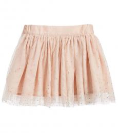 Stella McCartney Girls Light Pink Tulle Honey Skirt