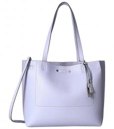 Calvin Klein Ice Blue Bubble Novelty Large Tote