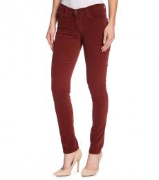 AG Adriano Goldschmied Sulfur Tannic Prima Corduroy Skinny Pants